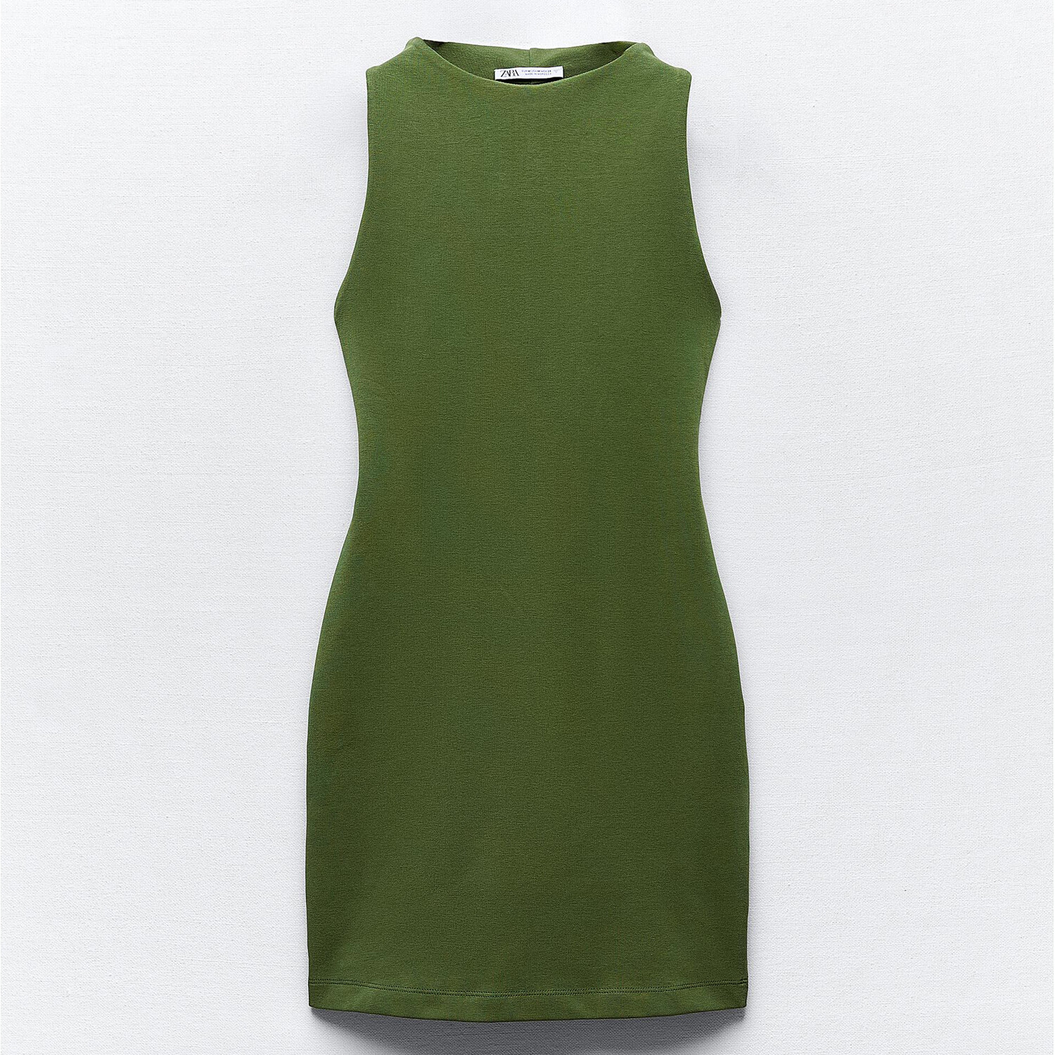 

Платье Zara Fitted Short, зеленый