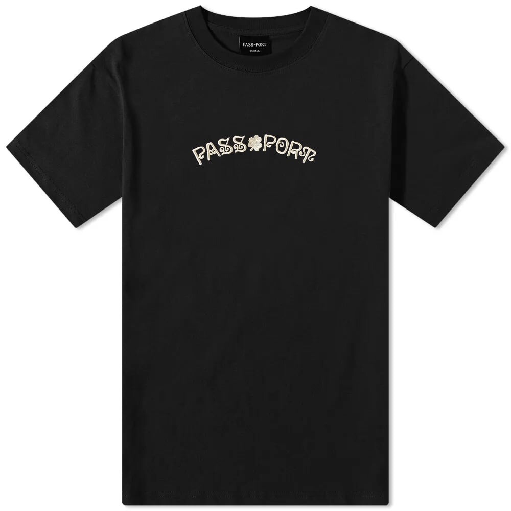 

Футболка Pass~Port Sham Embroidery Tee, Черный