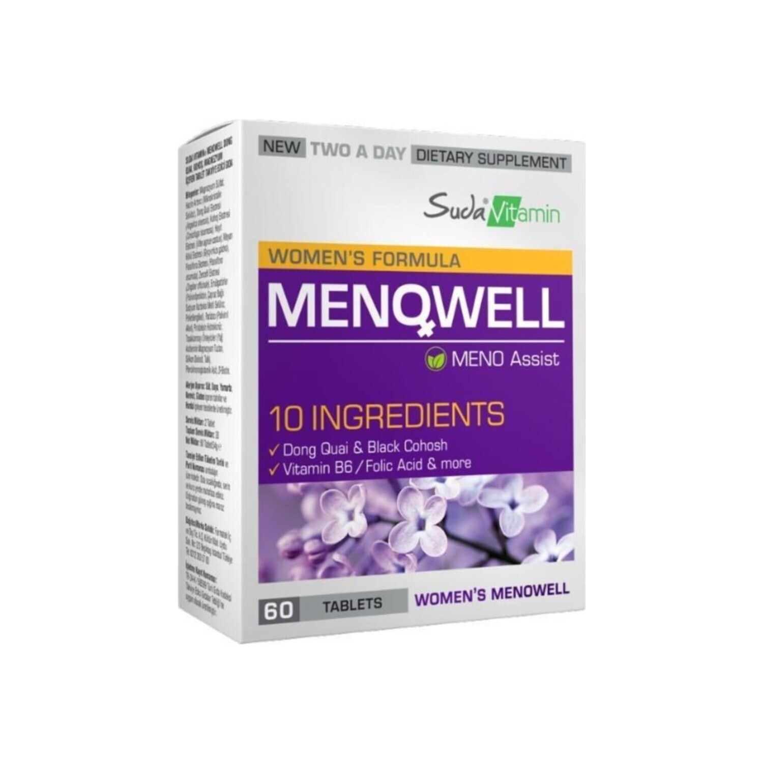 

Пищевая добавка Ocean Women's Formula Menowell, 60 таблеток