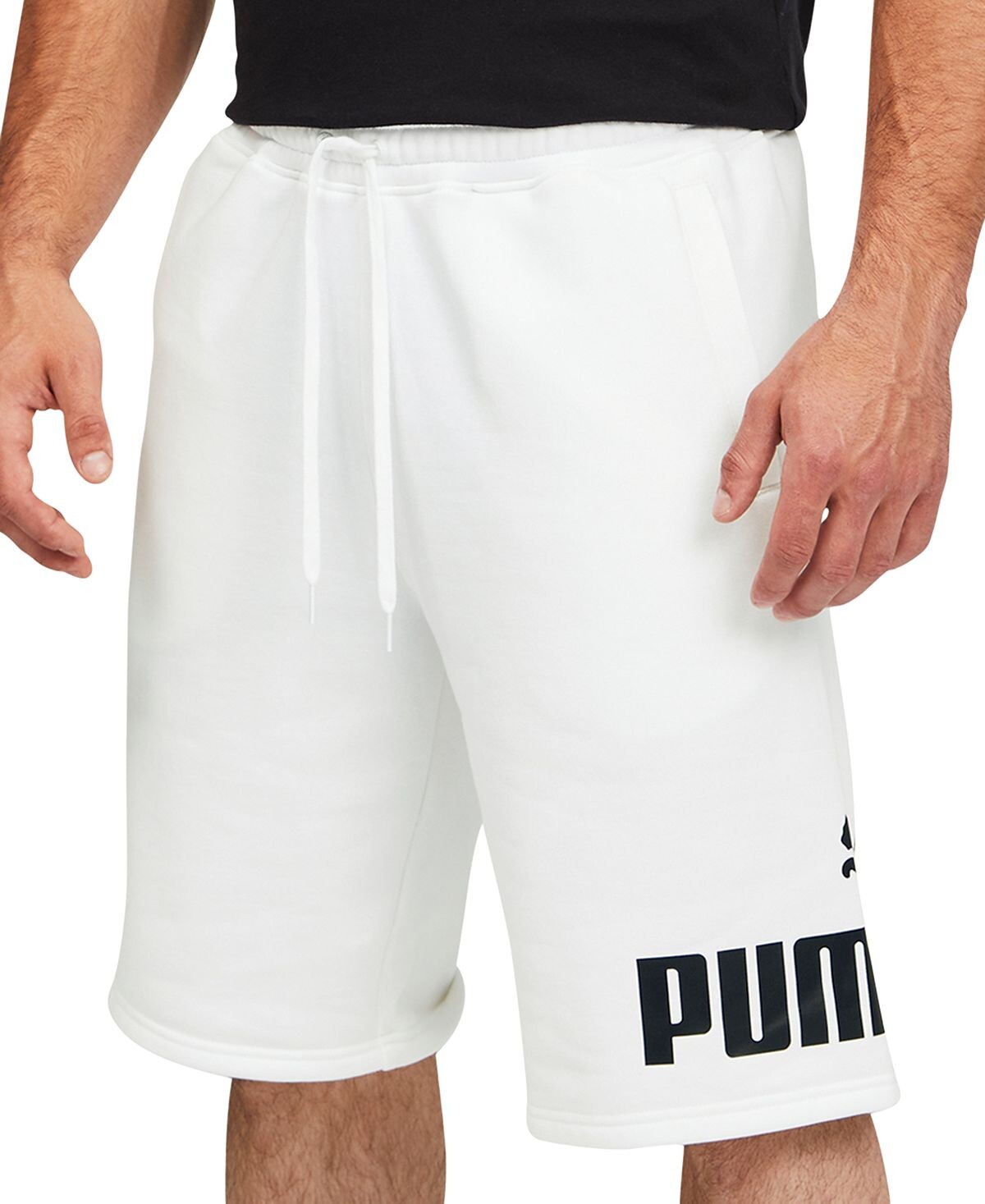 

Мужские шорты Puma Big Fleece Logo, белый