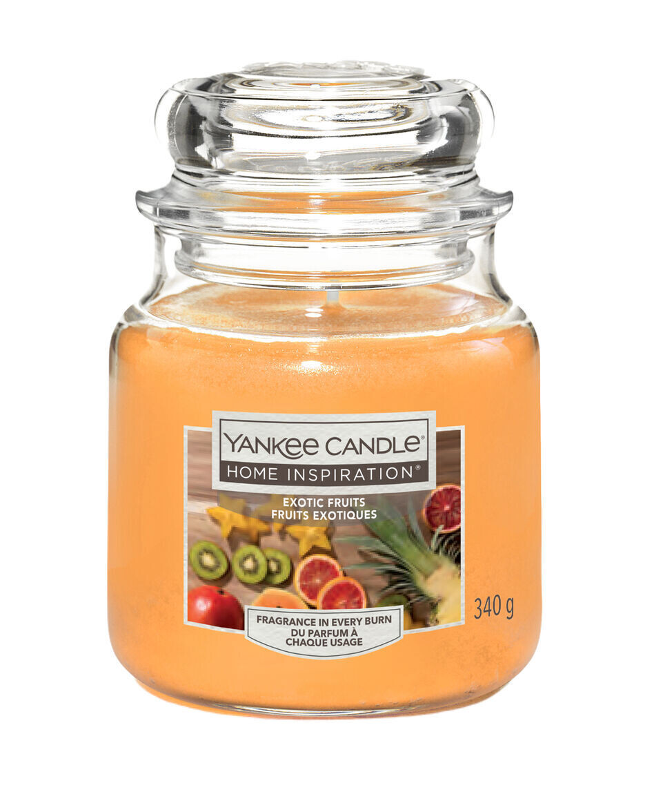 

Yankee Candle Home Inspiration Exotic Fruits ароматическая свеча Exotic Fruits, 340 г