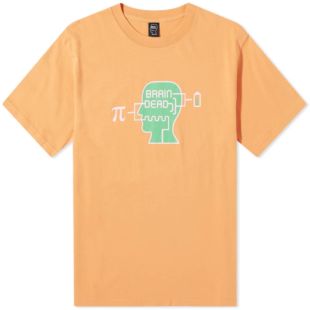 

Футболка Brain Dead Low Battery Tee, Оранжевый