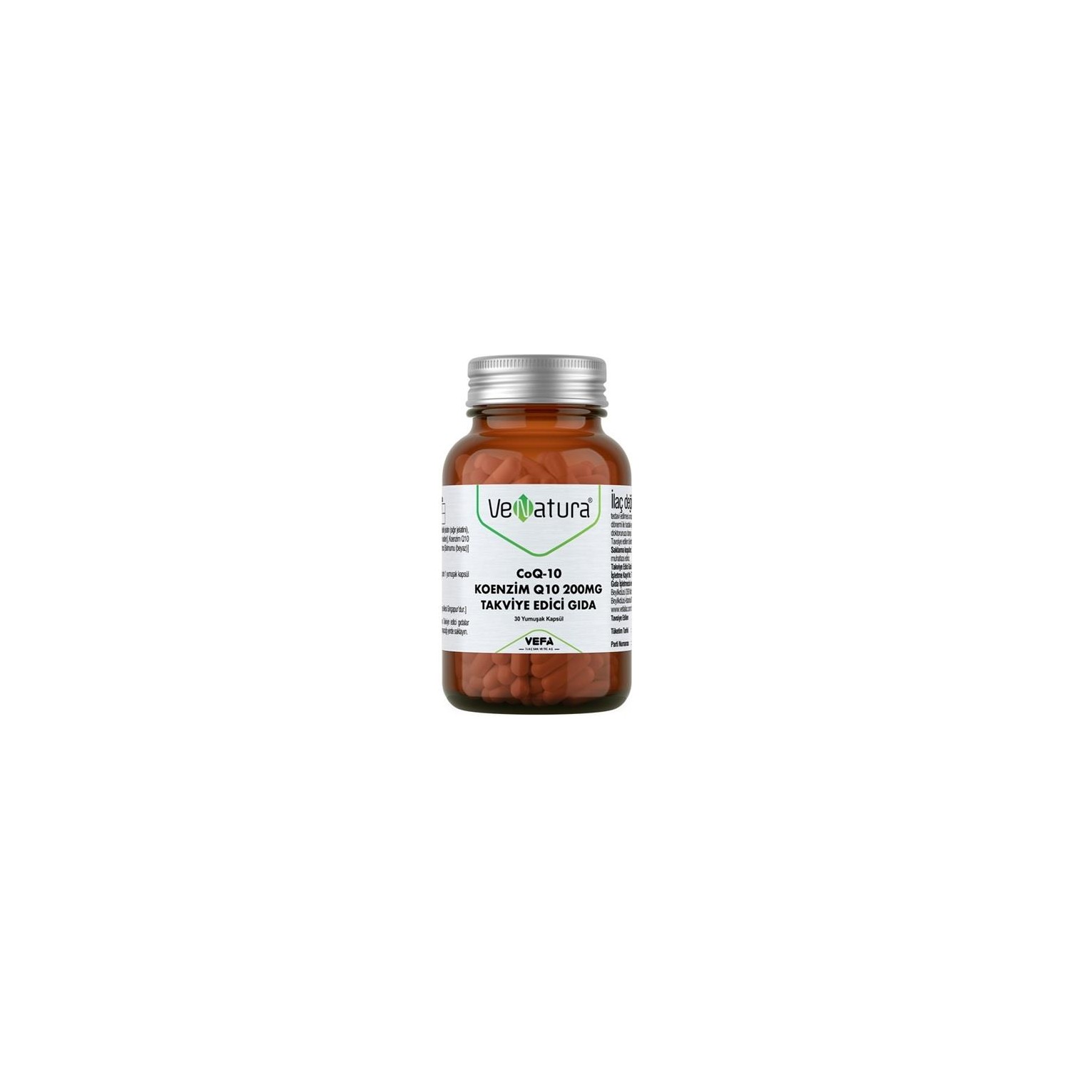 Коэнзим Q10 Venatura, 200 мг, 30 капсул source naturals коэнзим q10 200 мг 60 капсул