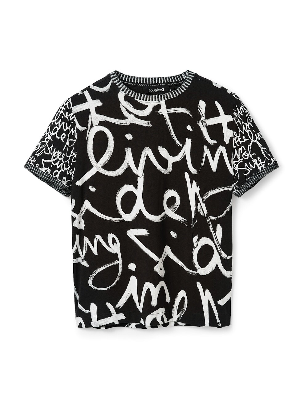 

Футболка Desigual, черный