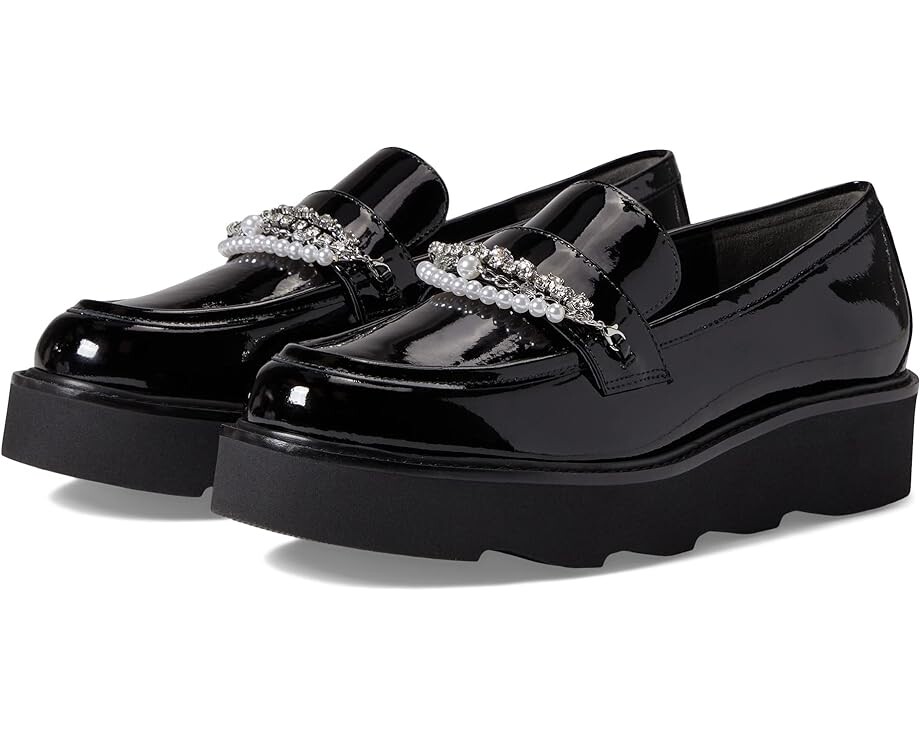 

Лоферы Stuart Weitzman Pearldrop Platform Loafer, черный