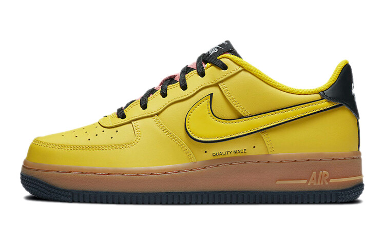 

Кроссовки Nike Air Force 1 Low GS Желтая резинка