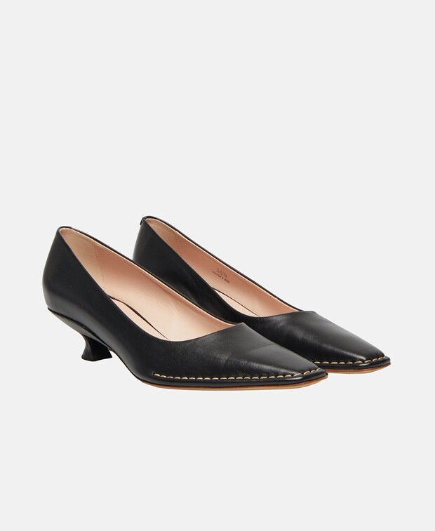 

Туфли-лодочки с пяткой на пятке Tod's, черный