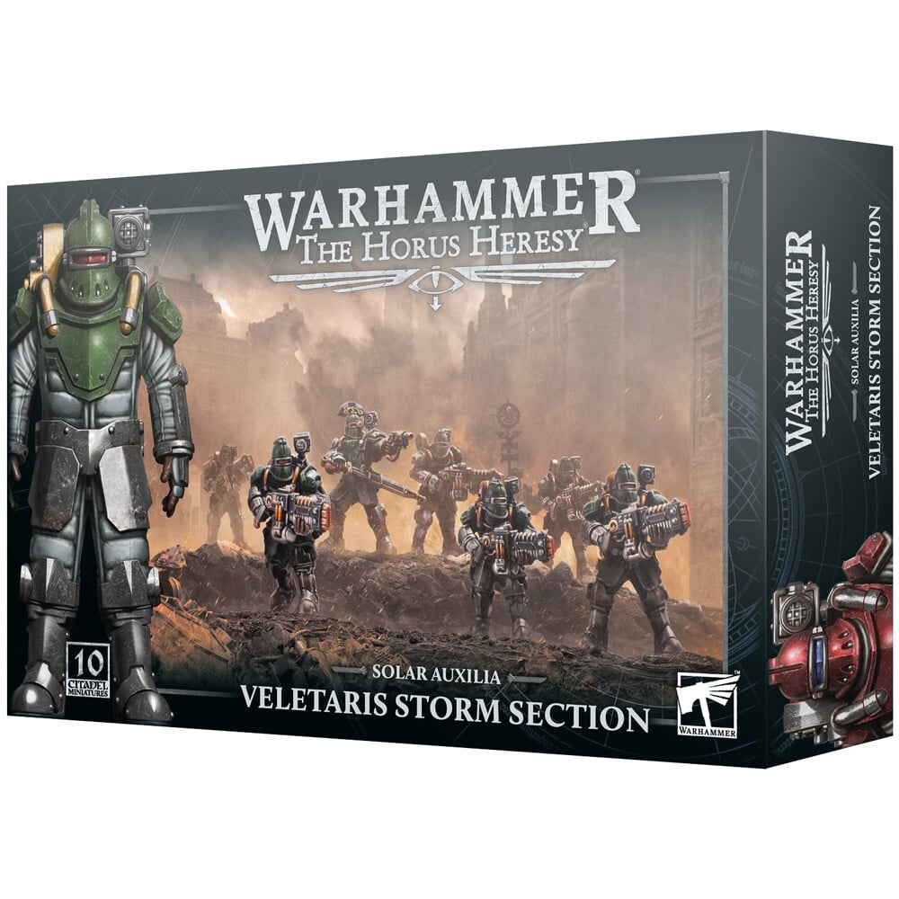 

Миниатюра Games Workshop Warhammer Horus Heresy: Solar Auxilia - Veletaris Storm Section