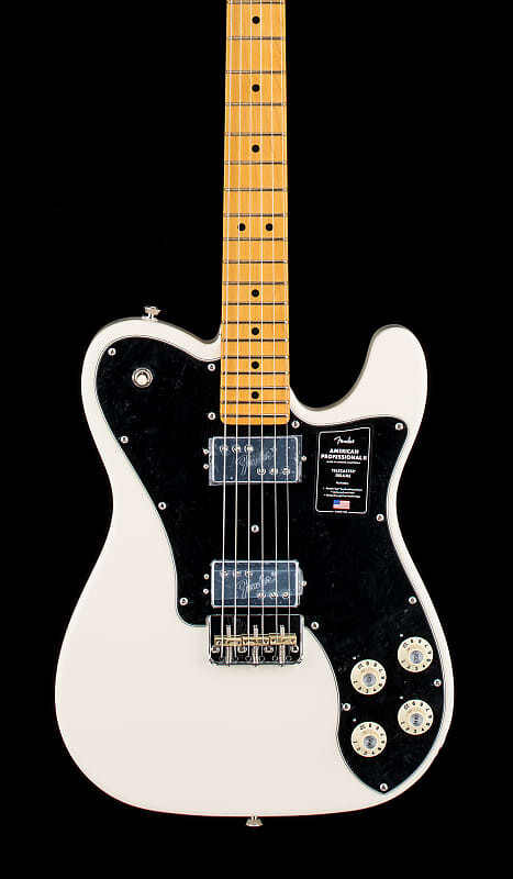 

Fender American Professional II Telecaster Deluxe — олимпийский белый #77682