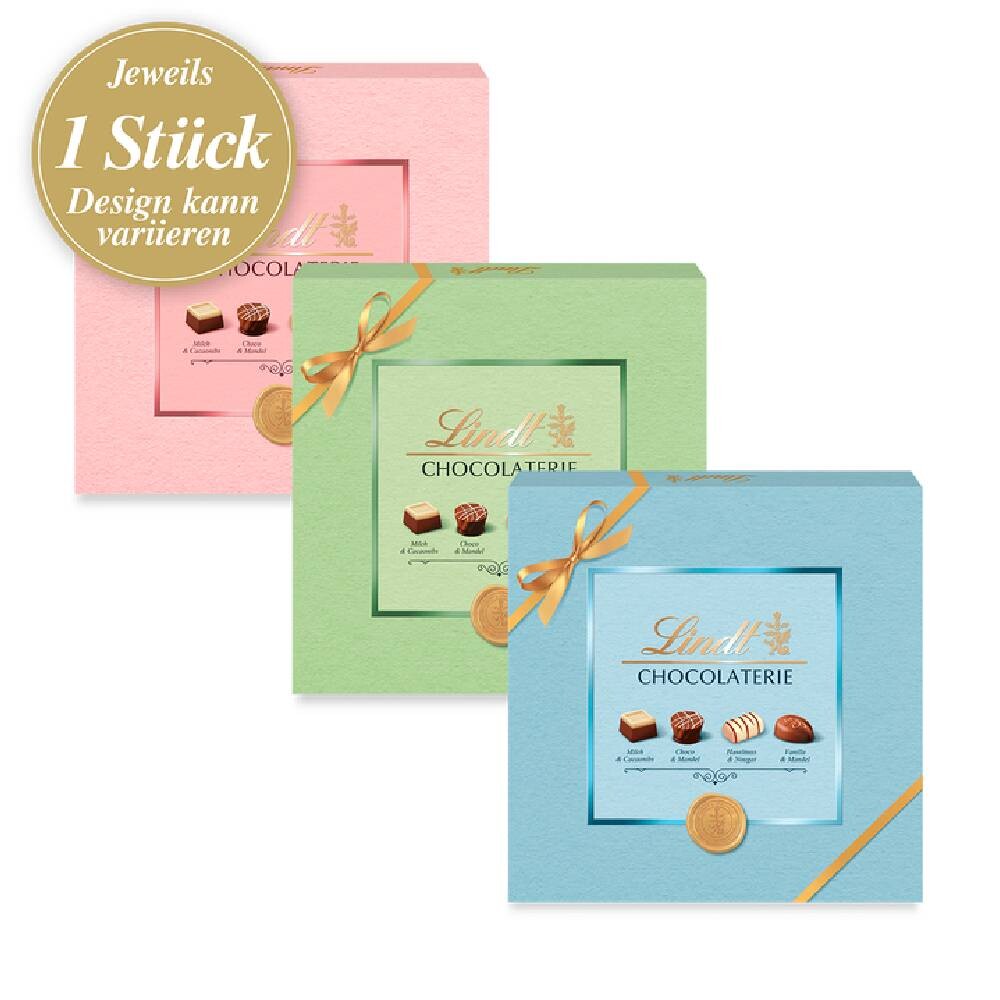 

Конфеты Lindt Pralinés Cute Chocolaterie, ассорти, 130г