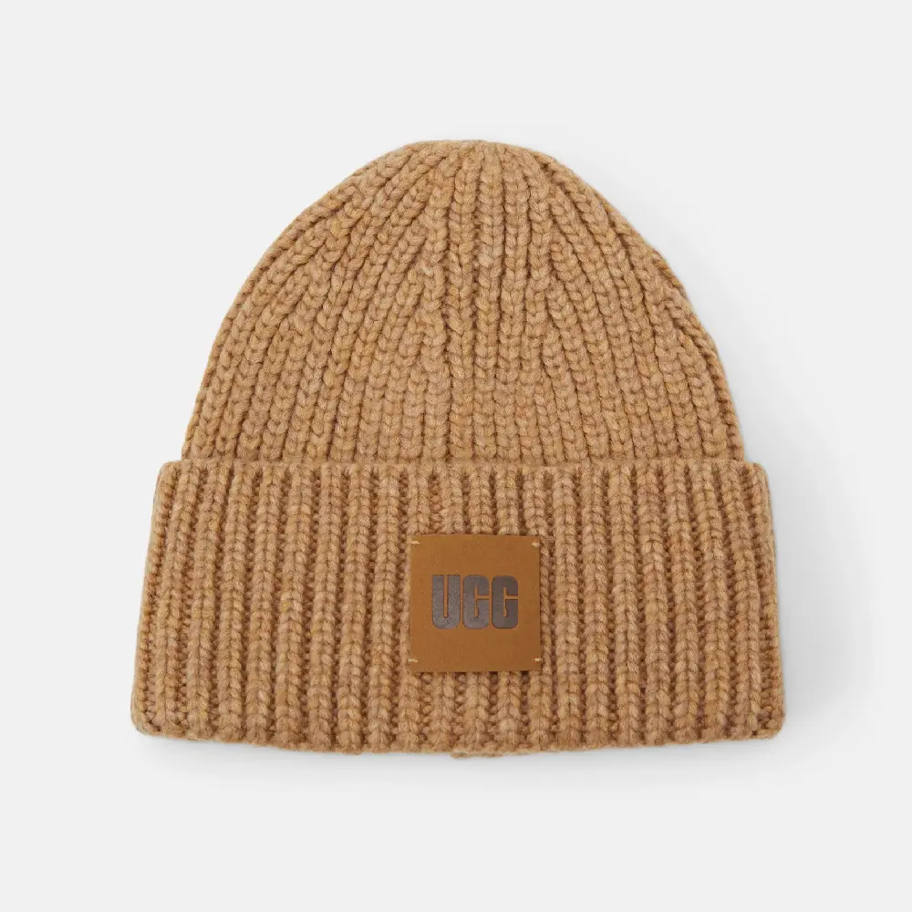 

Шапка Ugg Chunky Beanie, светло-коричневый