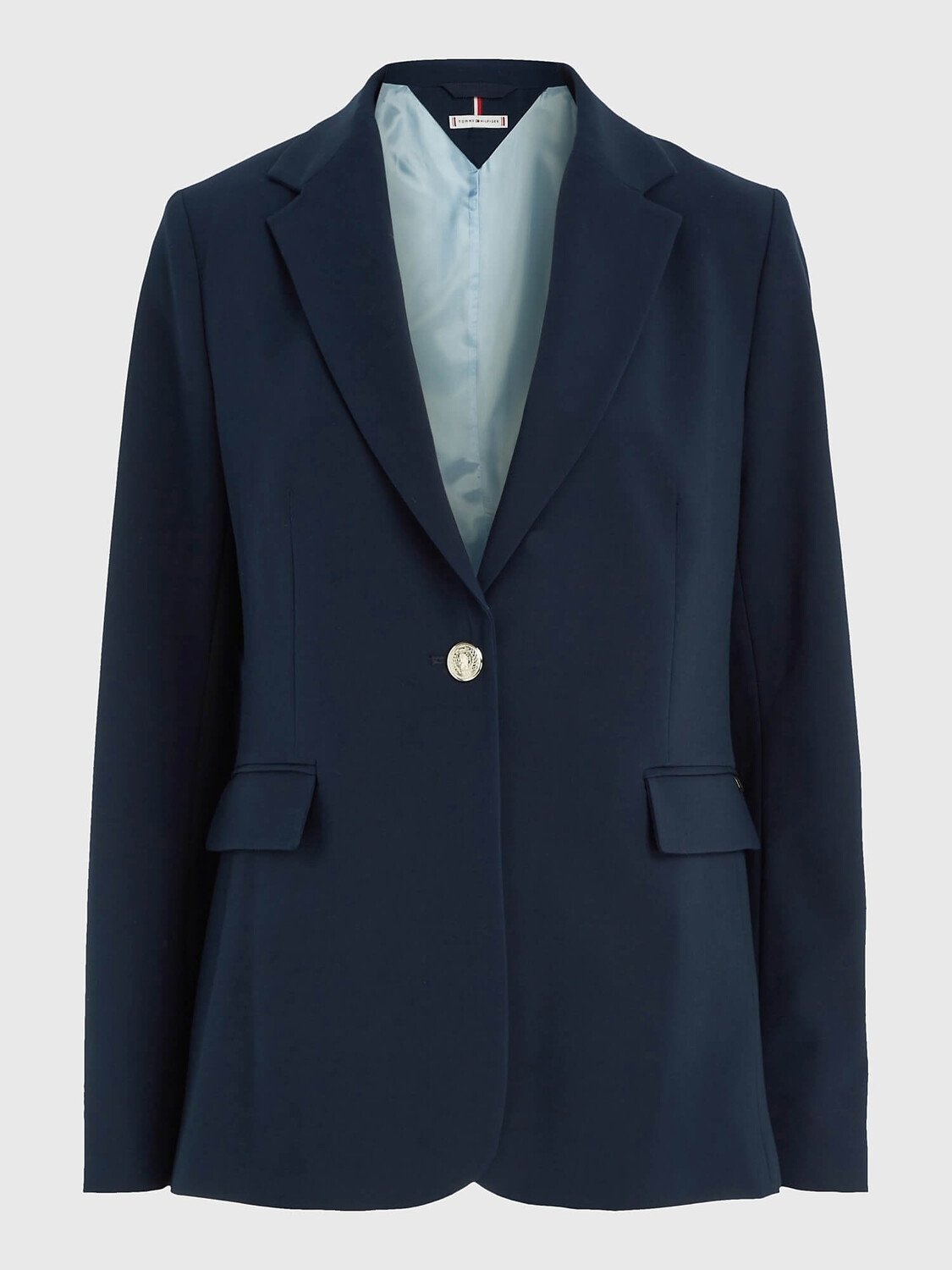 

Блейзер Tommy Hilfiger Solid Tailored, синий
