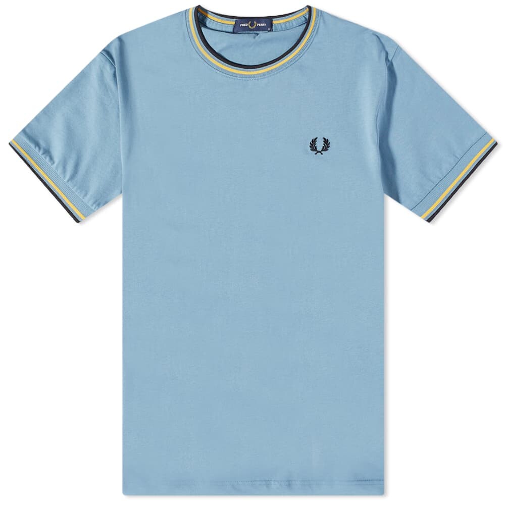 

Футболка Fred Perry Twin Tipped Tee, Синий