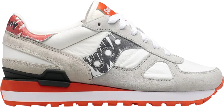 

Кроссовки Saucony Shadow Original White Orange Squiggle, белый