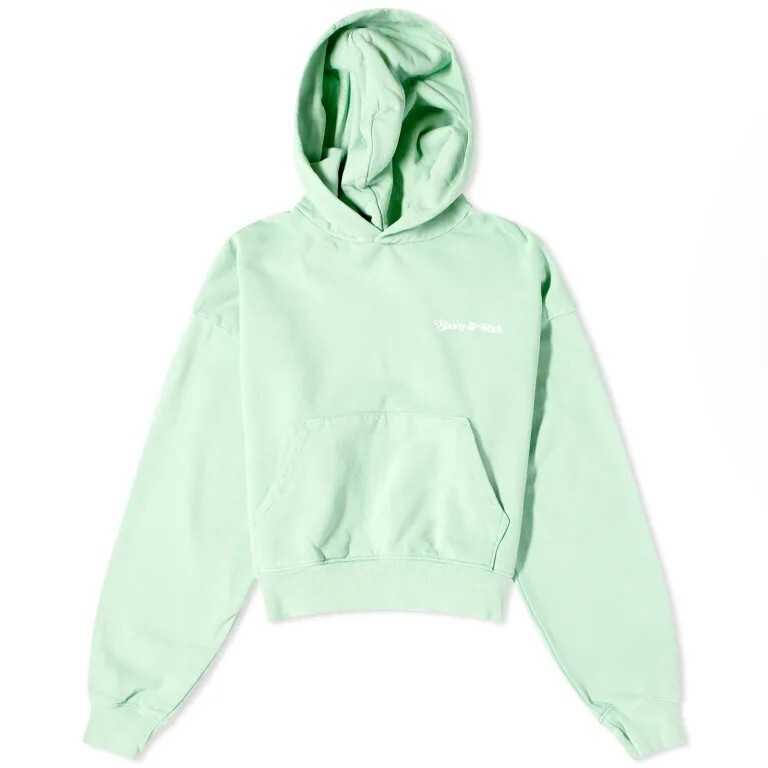 

Укороченная худи для тенниса Sporty & Rich Ny, зеленый