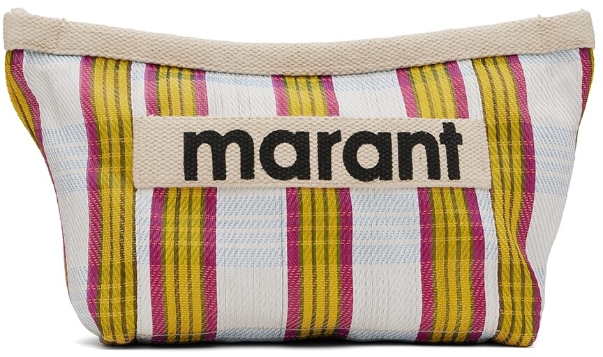 

Розовый пудровый мешочек Isabel Marant