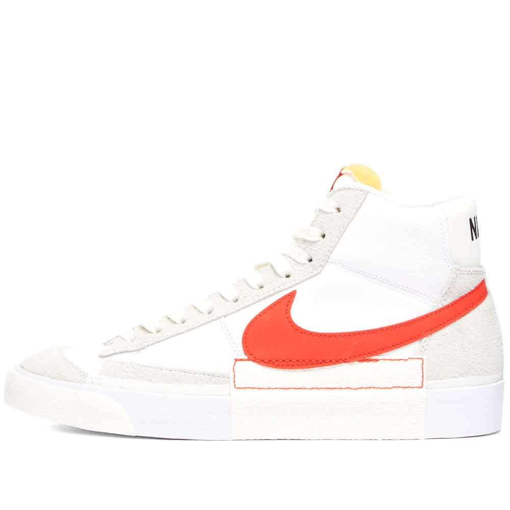 

Мужские кроссовки Nike Blazer Mid 77 Pro Club, бело-оранжевый