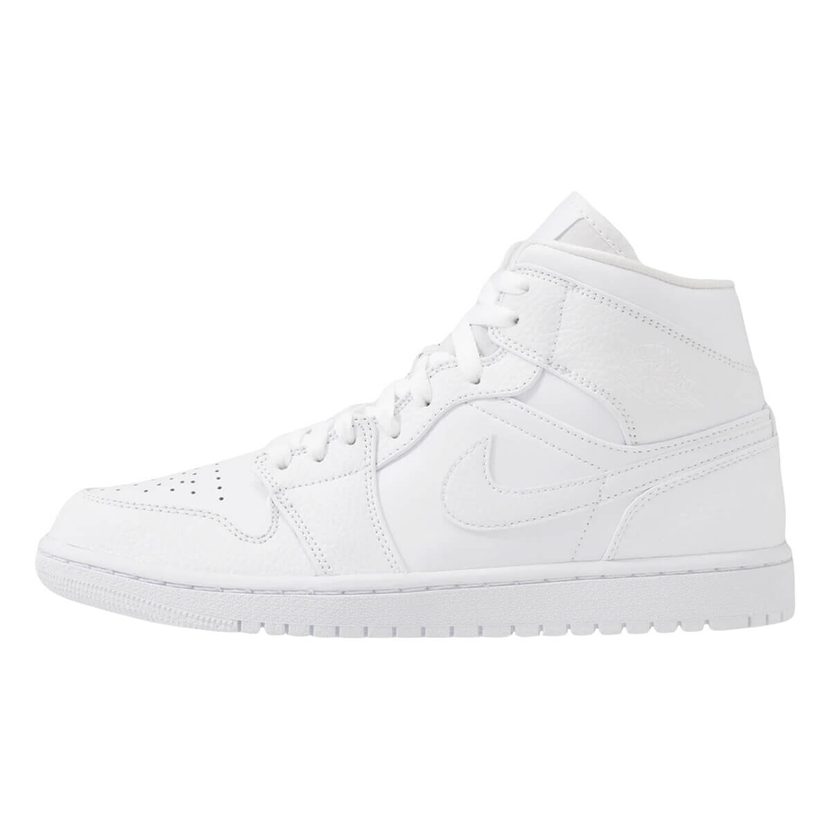 

Кроссовки Nike Air Jordan 1 Mid Textured, белый, Белый;серый
