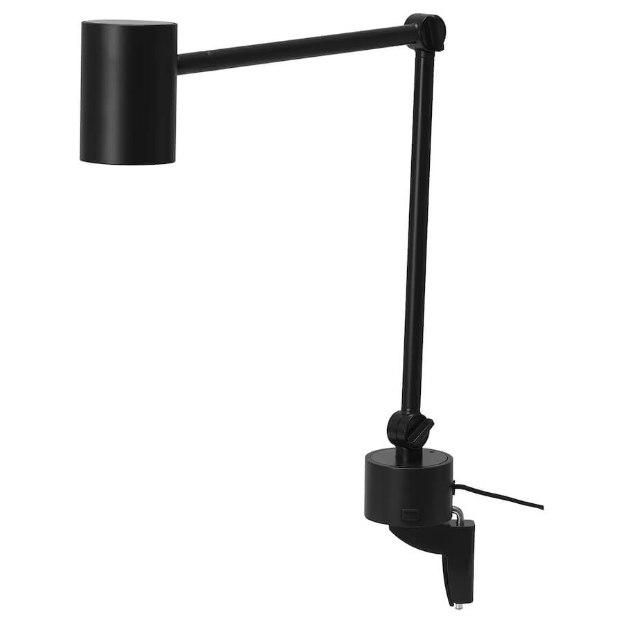 цена Рабочая лампа Ikea Nymane, антрацит