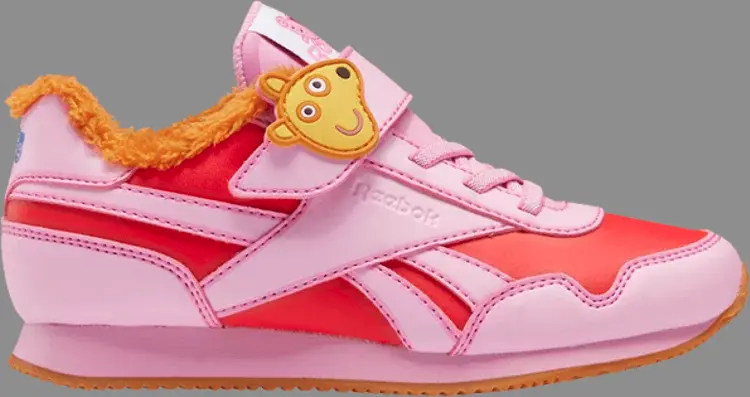 

Кроссовки peppa pig x royal classic jogger 3 toddler 'icono pink' Reebok, розовый