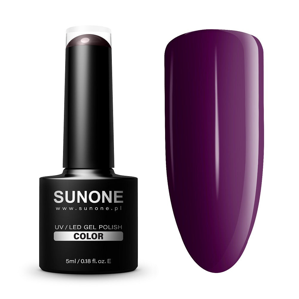 

Sunone UV/LED Gel Polish Цветной гибридный лак F09 Fay 5мл