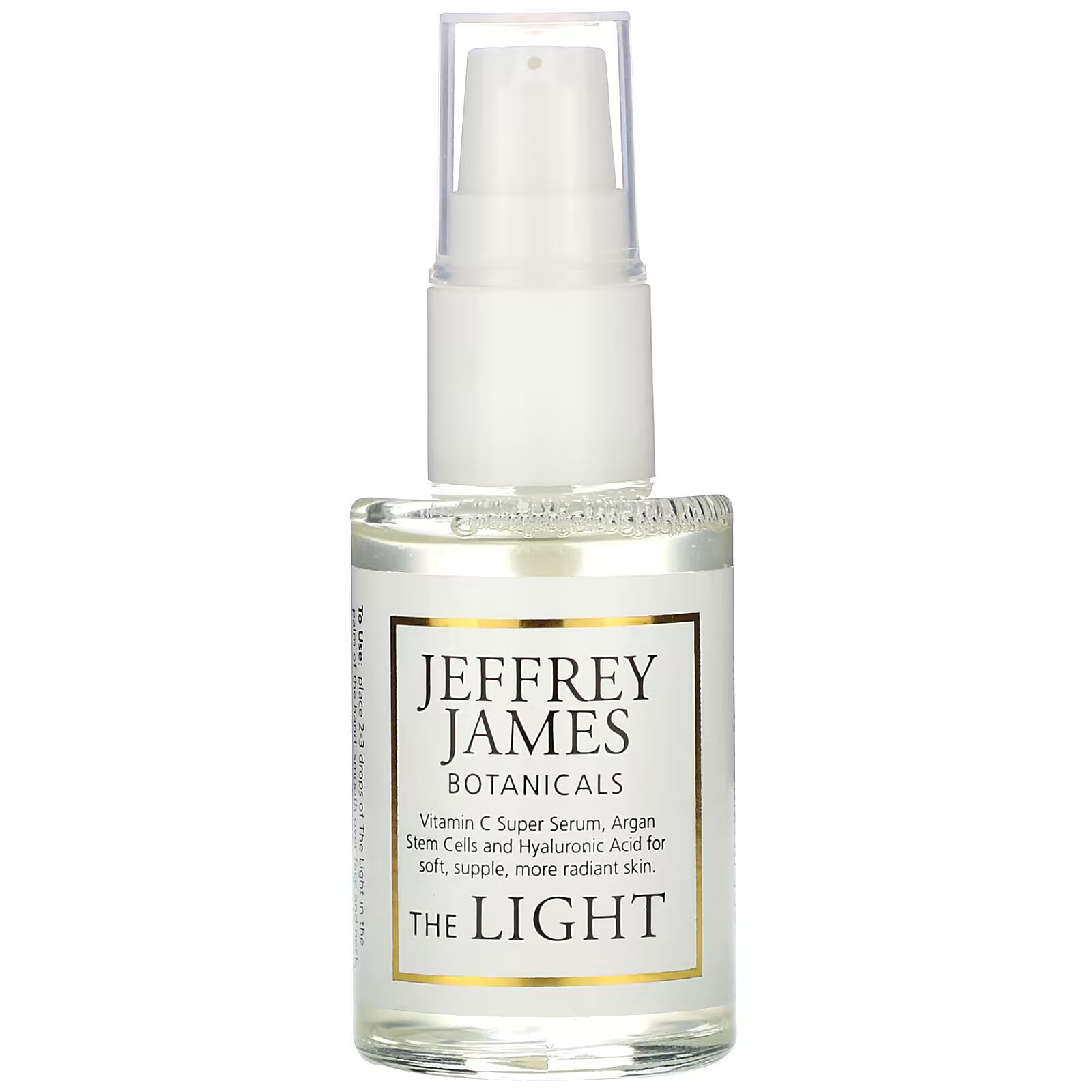 Jeffrey James Botanicals, The Light, антивозрастная сыворотка с витамином C, 29 мл (1 жидк. унция) jeffrey james botanicals крем для области вокруг глаз осветляет освежает 29 мл 1 0 унция