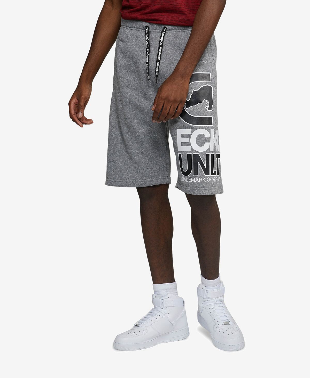 

Мужские флисовые шорты flex it Ecko Unltd, серый