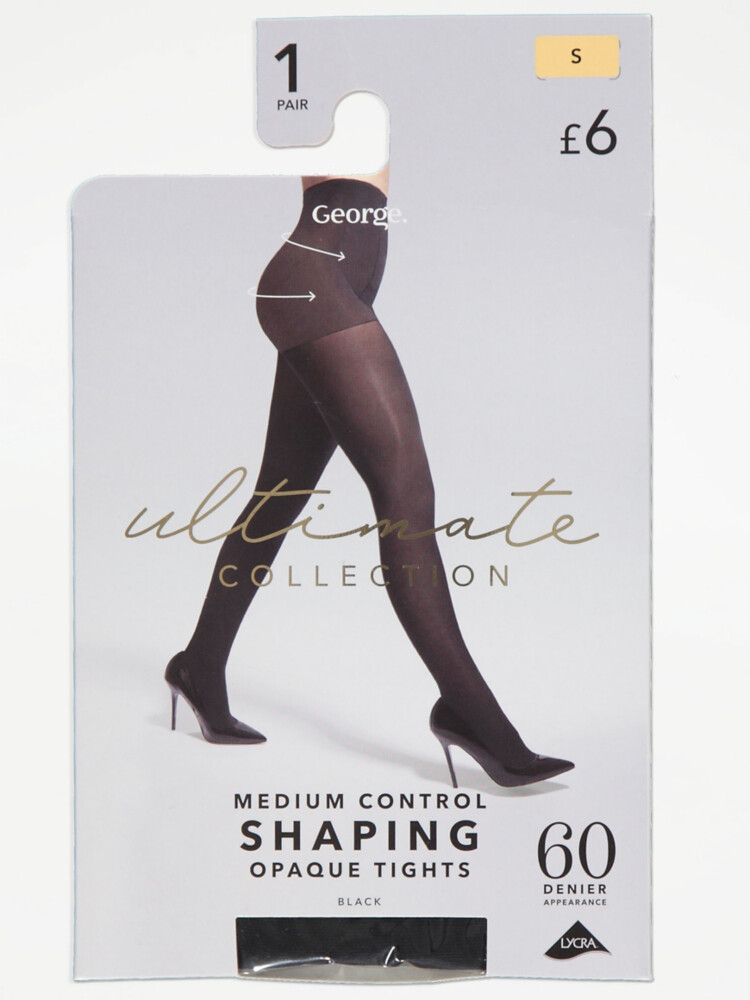 Ultimate Collection Черные моделирующие колготки средней плотности 60 ...
