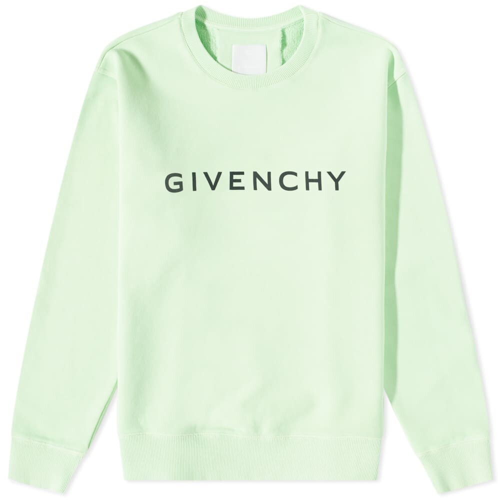 

Толстовка Givenchy Logo Crew Sweat, Зеленый