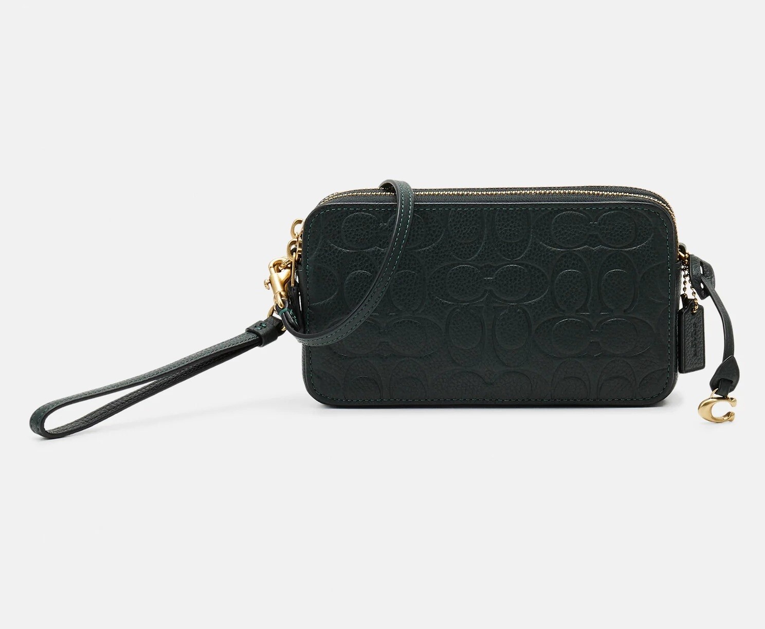

Сумка кросс-боди Coach Exclusive Signature Kira, темно-зеленый