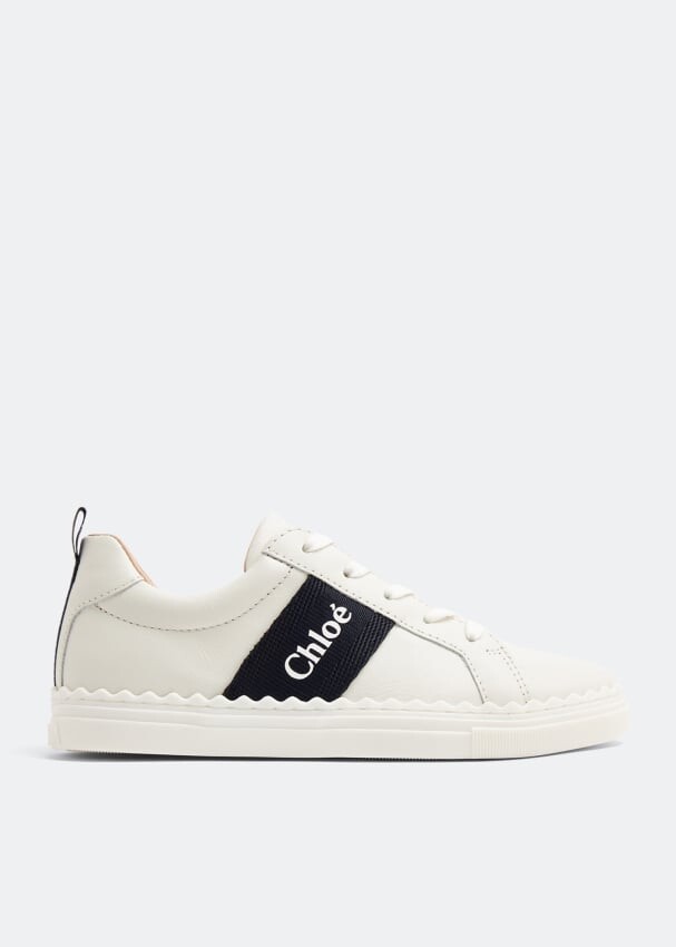 

Кроссовки CHLOÉ Lauren sneakers, белый