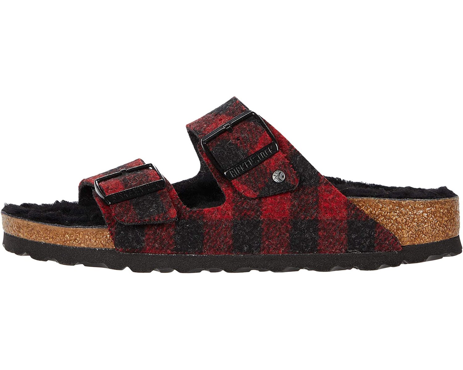 

Сандалии Arizona Shearling Birkenstock, красный