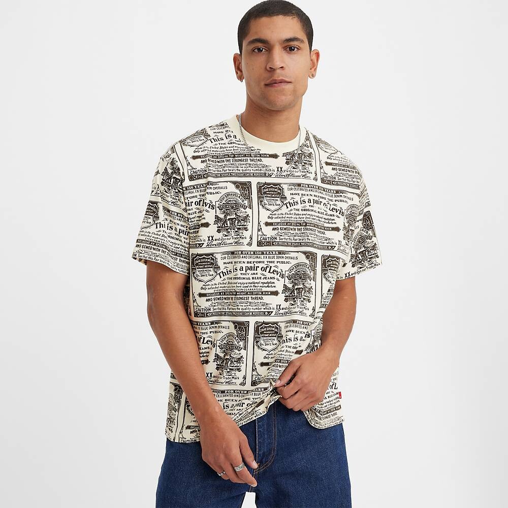 

Футболка мужская Levi's RED TAB, черный