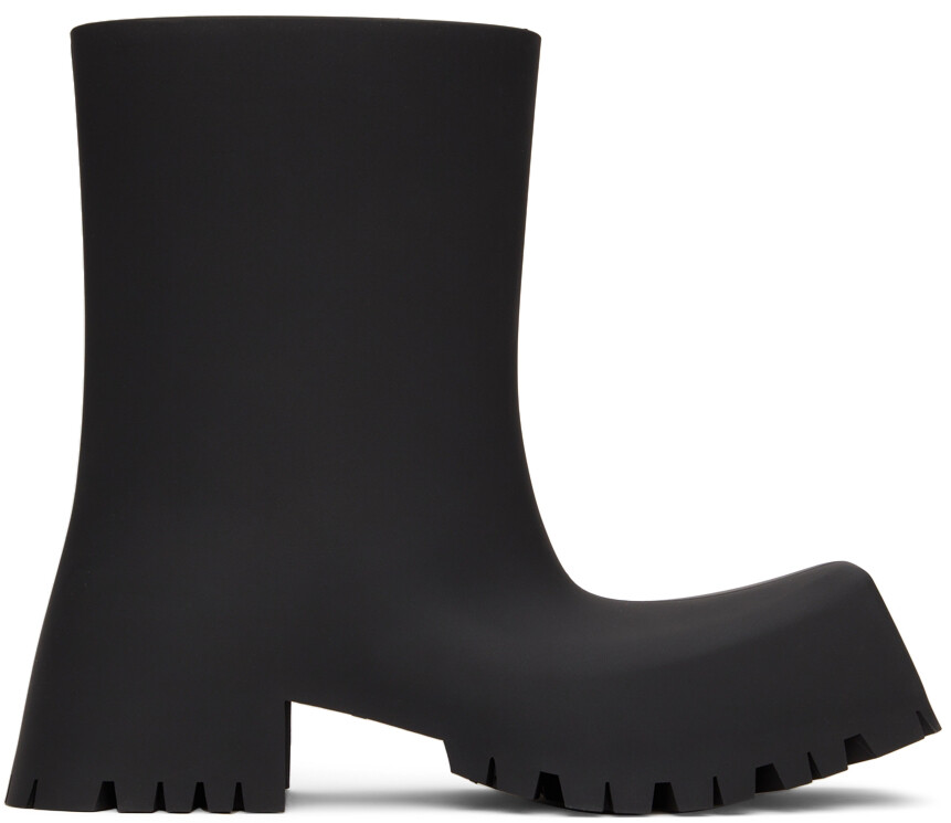 

Черные резиновые сапоги Balenciaga