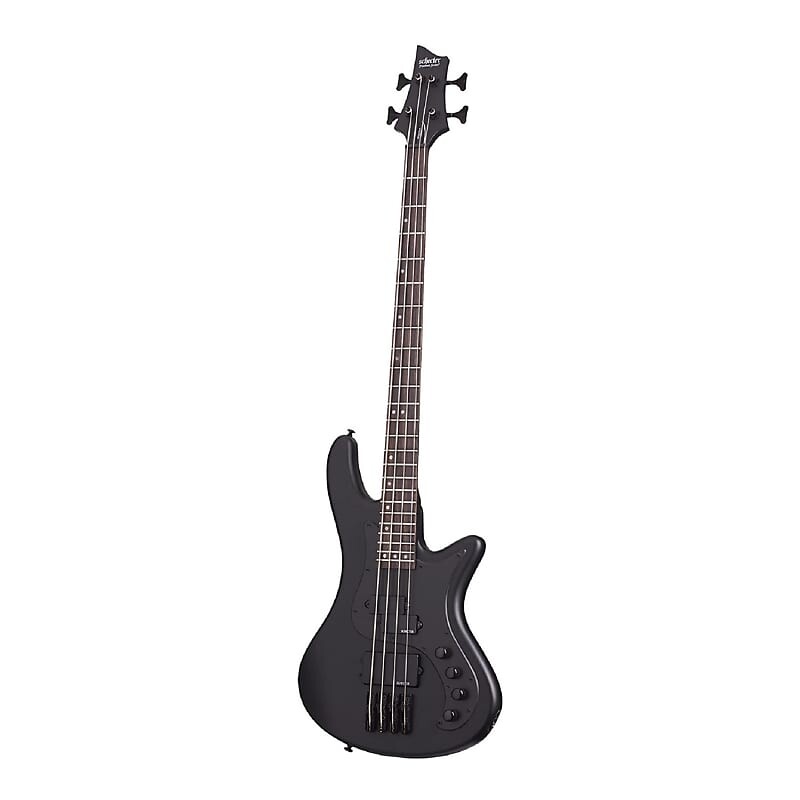 

4-струнная бас-гитара Schecter Stiletto Stealth (атласно-черный) Schecter Stiletto Stealth 4-String Bass Guitar (Satin Black)