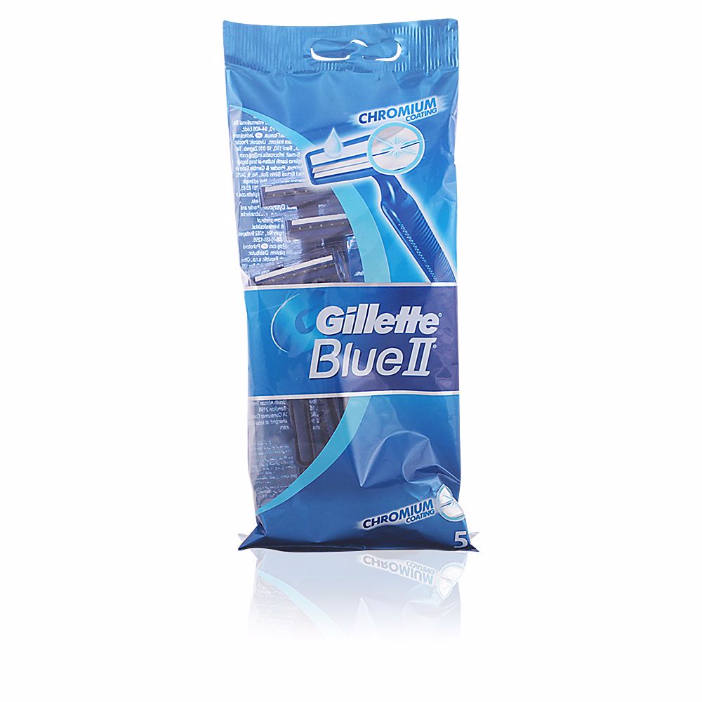 Бритва Blue ii cuchilla afeitar desechable Gillette, 5 шт цена и фото