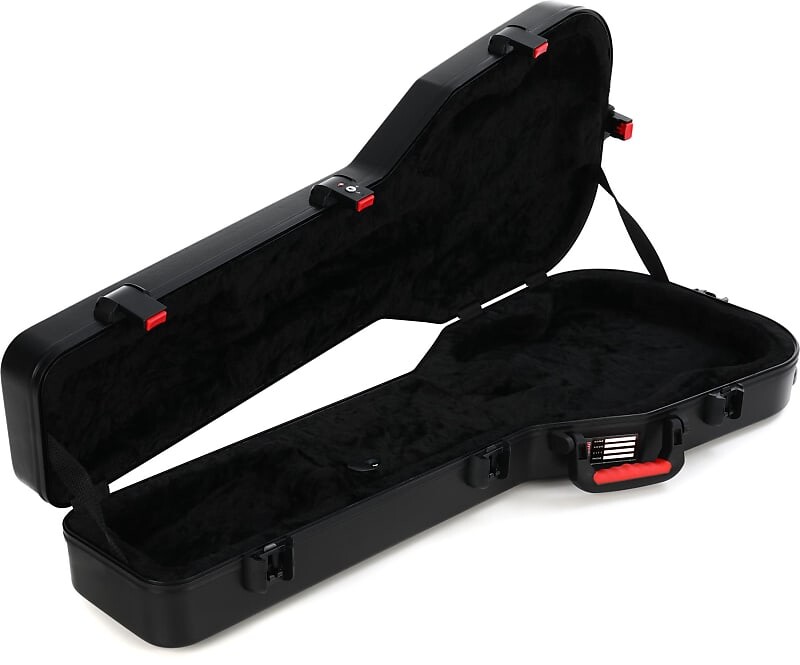 

Формованный гитарный кейс Gator ATA с защелками TSA для электрогитар Gibson SG (5 шт.) в комплекте GTSA-GTRSG=5