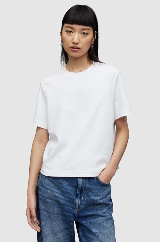 

LISA хлопковая футболка AllSaints, белый