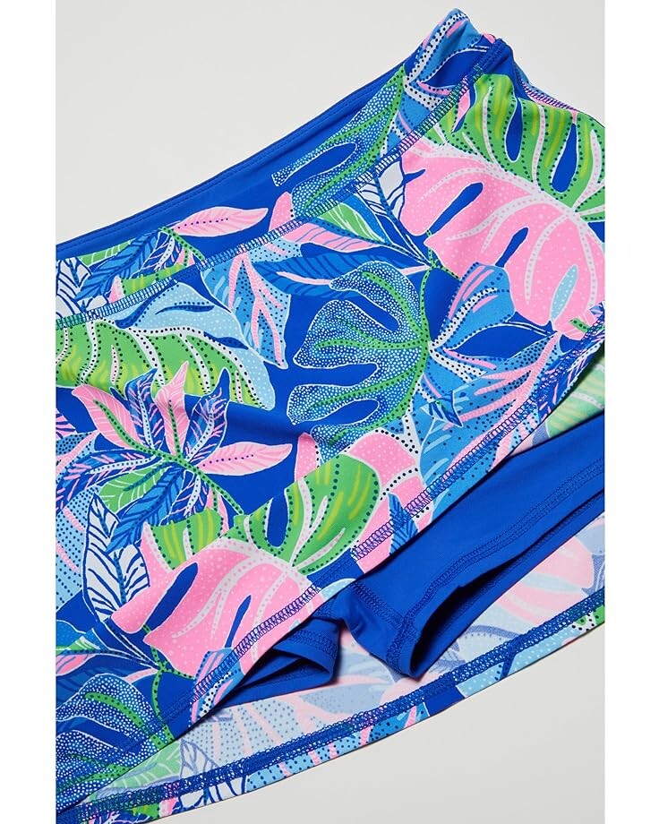 

Юбка Lilly Pulitzer Mini Aila Skort UPF 50+, цвет Blue Grotto Beleaf in Yourself