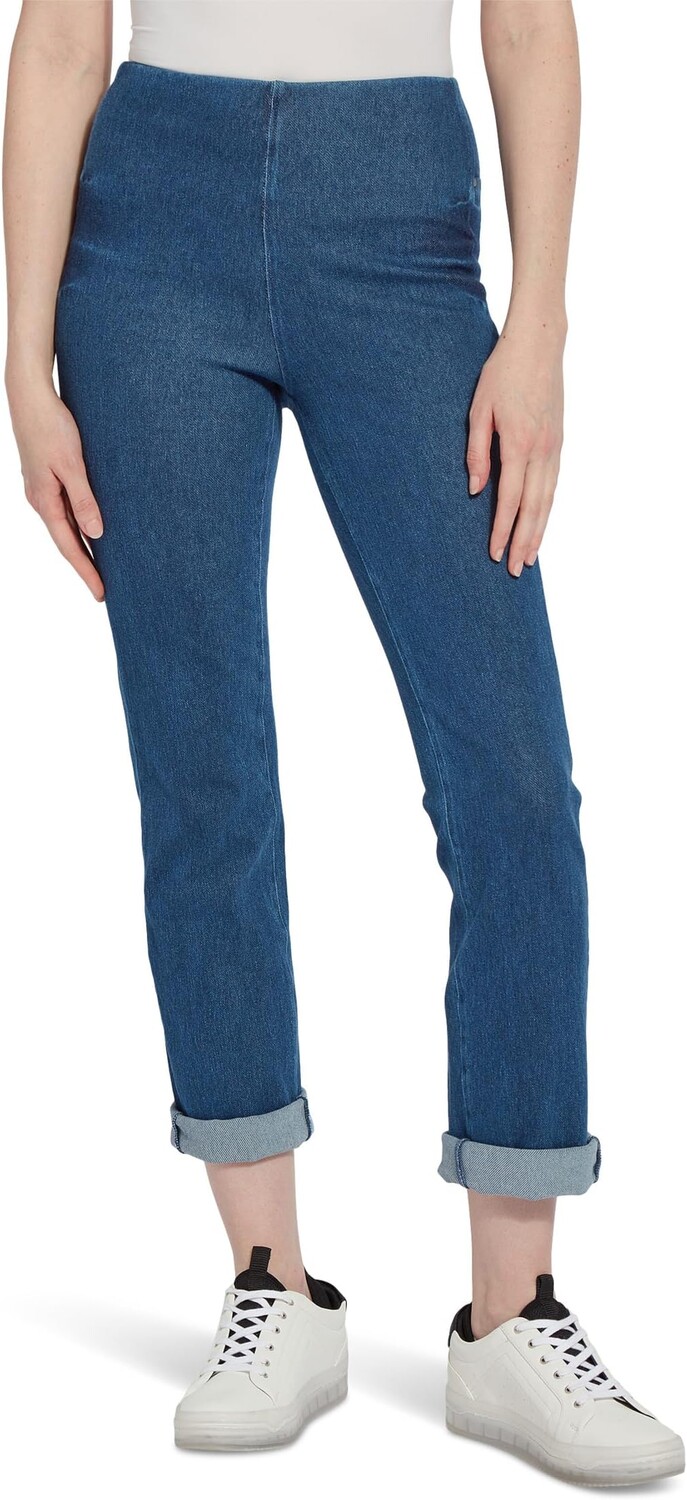 

Джинсы Rolled-Cuff Boyfriend Denim Lysse, цвет Mid Wash