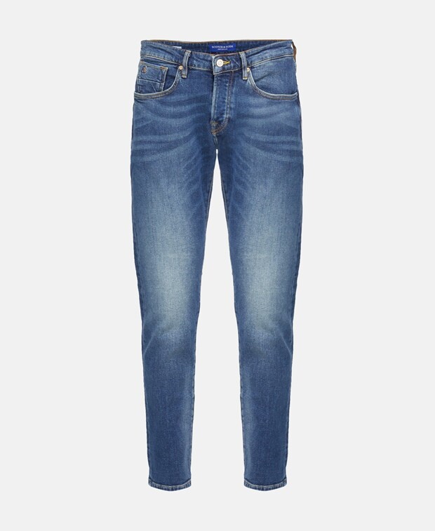 

Прямые джинсы Scotch & Soda, цвет Slate Blue
