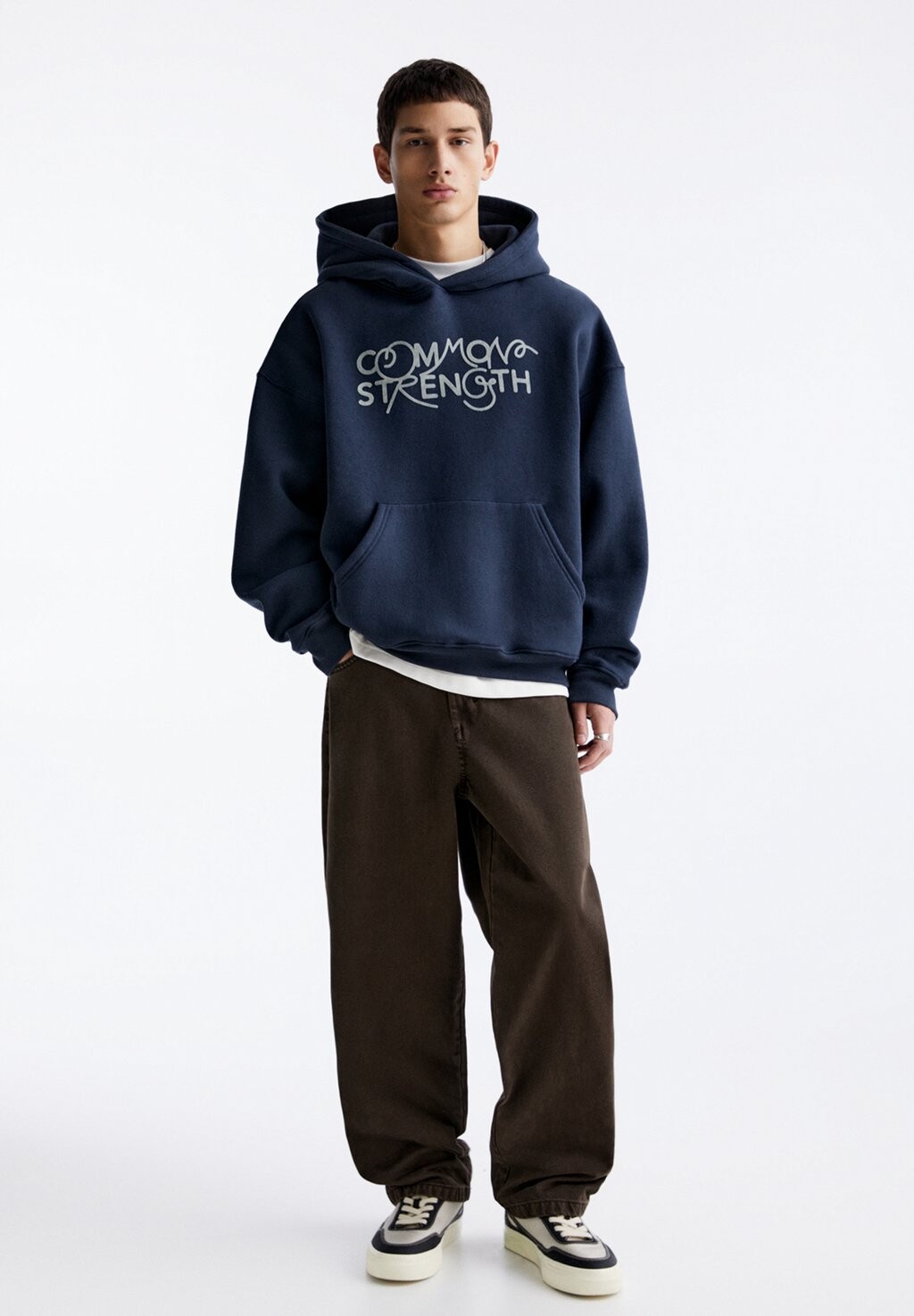 

Толстовка Common Strength PULL&BEAR, синий