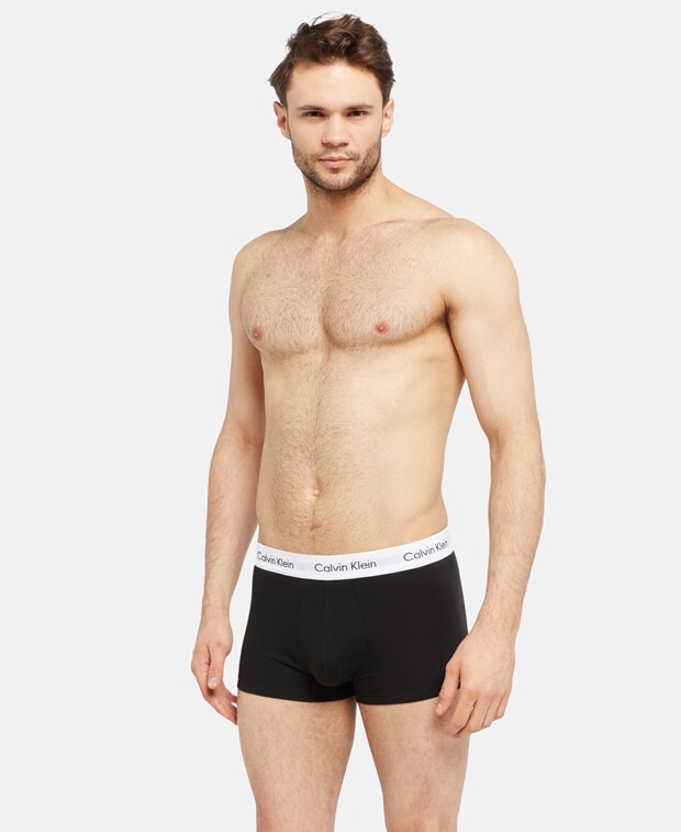 

Шорты-боксеры, комплект из 3 шт. Calvin Klein, черный