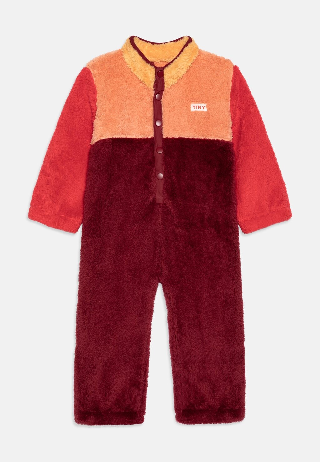 Комбинезон POLAR ONEPIECE UNISEX TINYCOTTONS, цвет deep red/peach