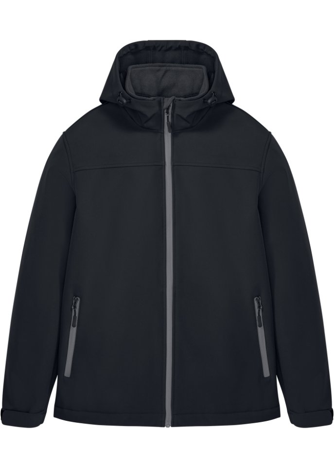 

Куртка softshell удобного кроя Bpc Bonprix Collection, черный