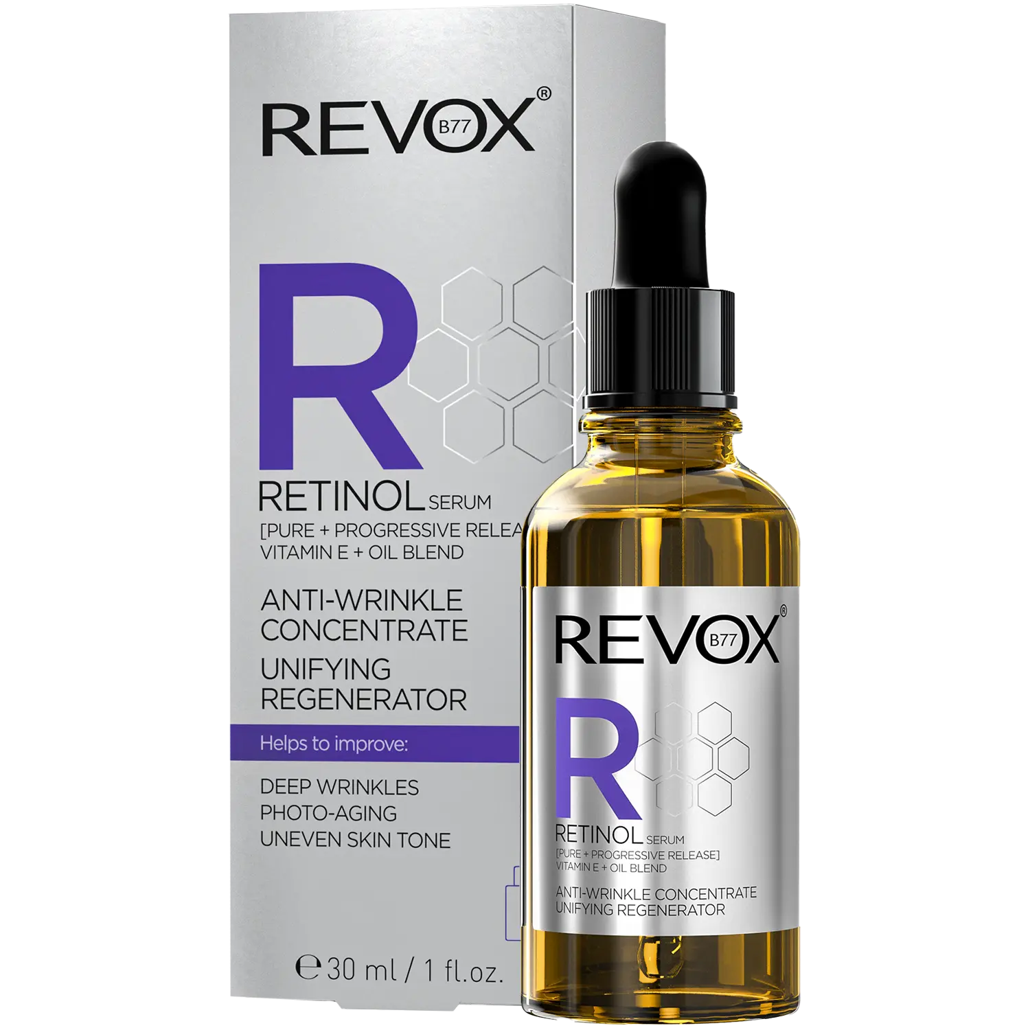 

Revox Retinol Сыворотка для лица против морщин, 30 мл