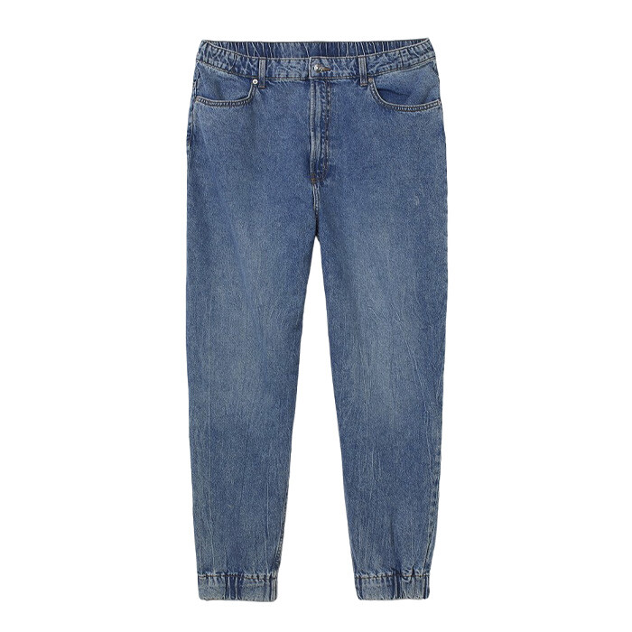 

Джинсы H&M Loose High Waist +, синий