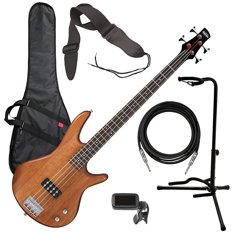 

Ibanez GSR100EX 4-струнная бас-гитара с маслом красного дерева BASS ESSENTIALS BUNDLE