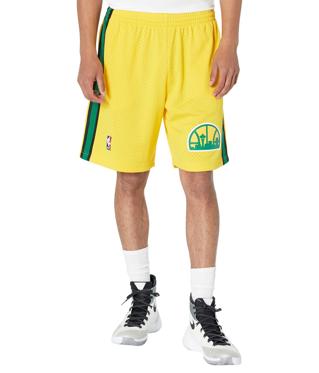 

Шорты Mitchell & Ness, NBA Reload Swingman Shorts Supersonics 1994