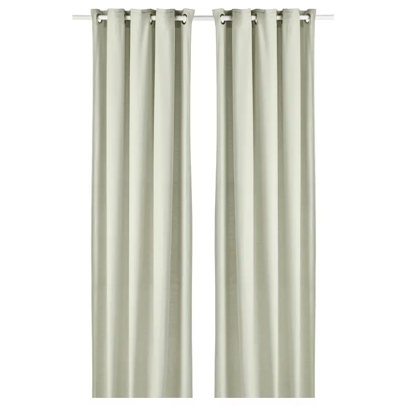 

Шторы Ikea Moalina 2 шт, зеленый
